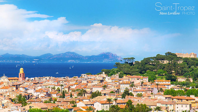 Clocher citadelle St Tropez French Riviera