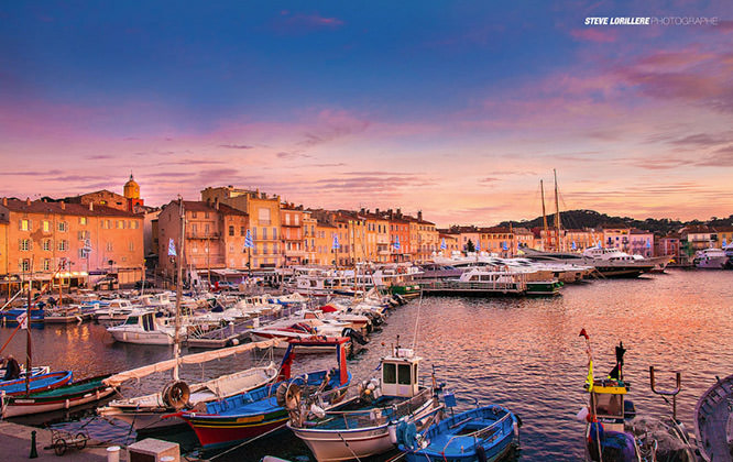 Port of St Tropez French Riviera