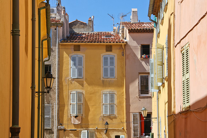 Village of St Tropez French Riviera