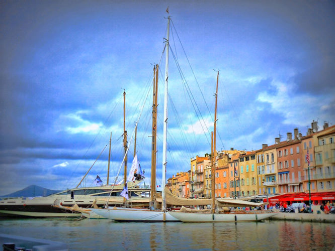 St Tropez Harbour French Riviera