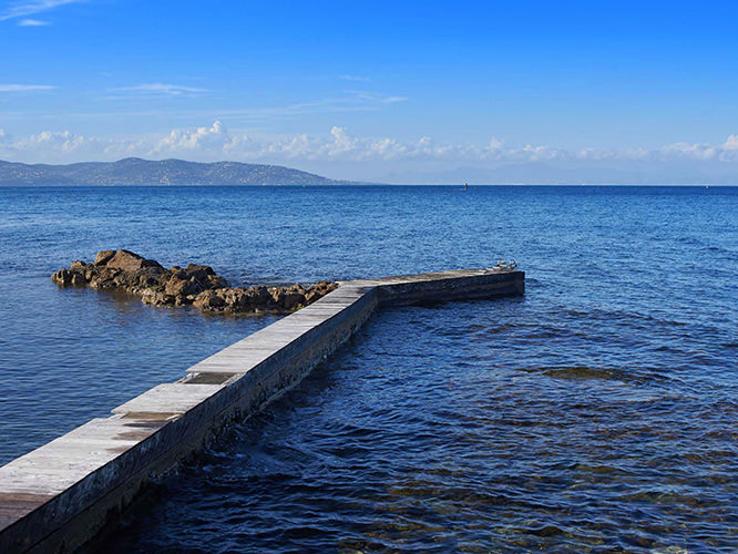 Sea view in St Tropez French Riviera