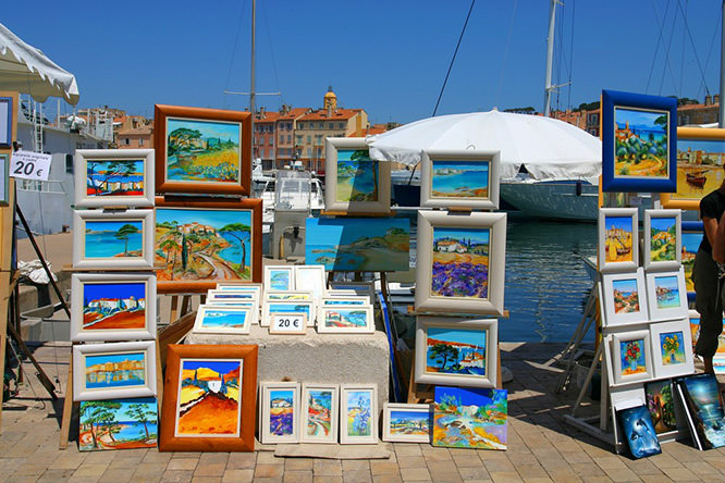 Paintings of Saint-Tropez