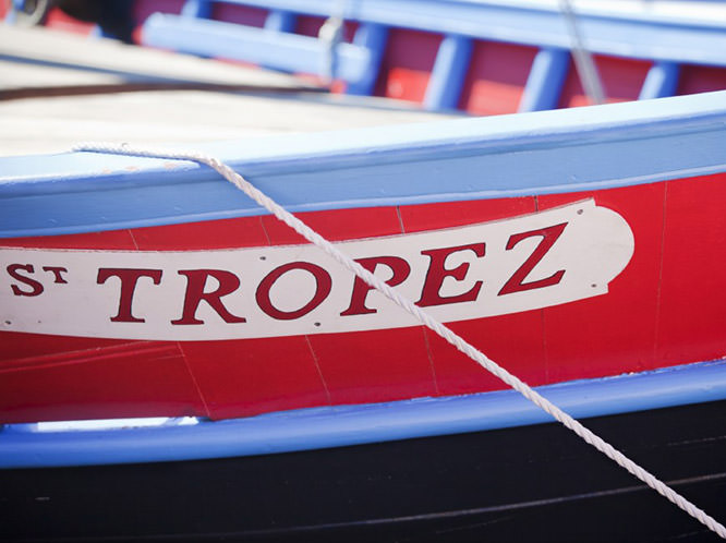 Sailboat in Saint Tropez