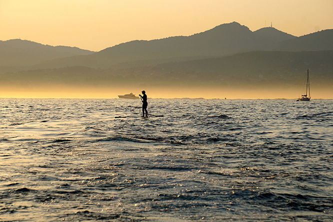 Paddle in Saint Tropez