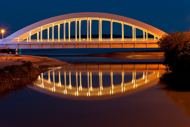 The Bridge of Sainte Maxime, French Riviera
