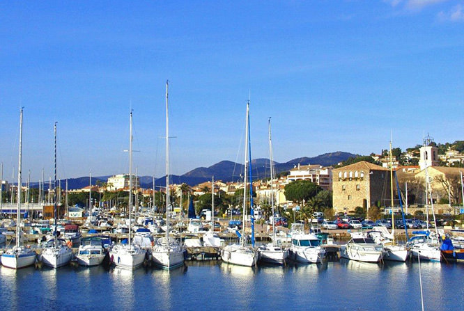 Port of Ste Maxime, French Riviera