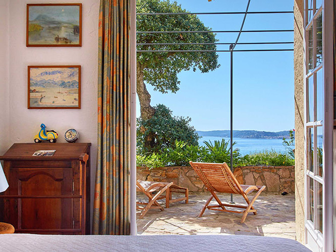 View on the Golfe de St Tropez