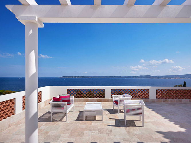 Golfe de St Tropez from Ste Maxime French Riviera