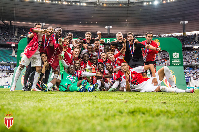 Monaco winner of the French league in 2017