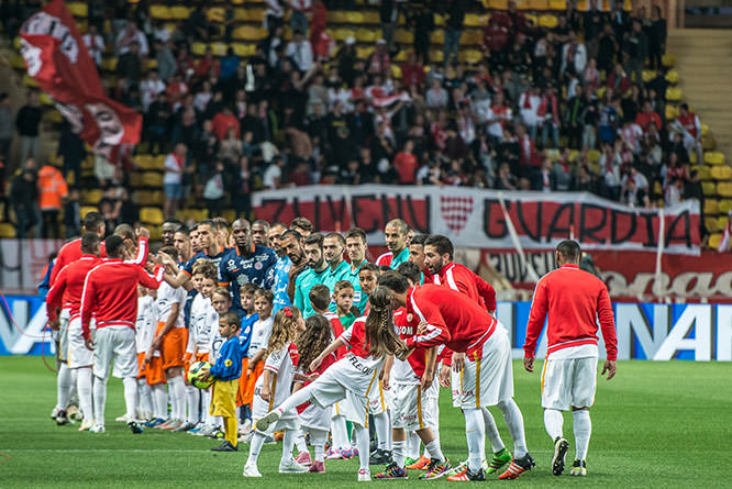 Monaco winner of the French league in 2017