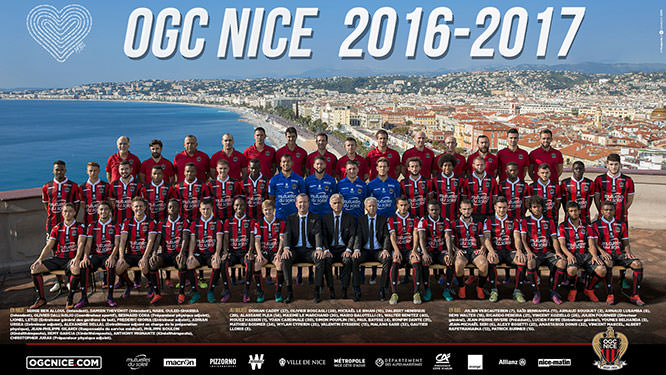Team OGC Nice 2016-2017