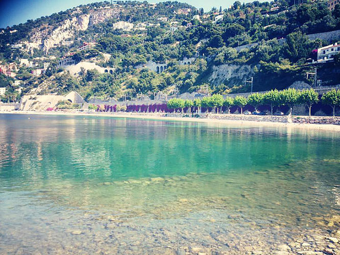 Paddling in Villefranche sur Mer