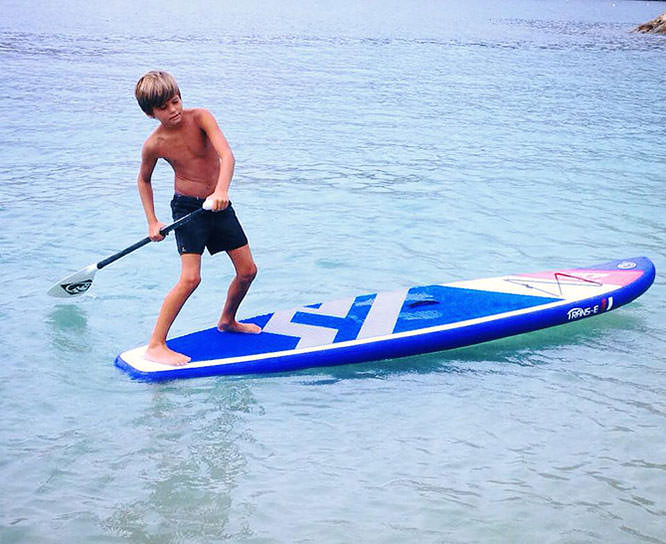 Paddling in the French Riviera