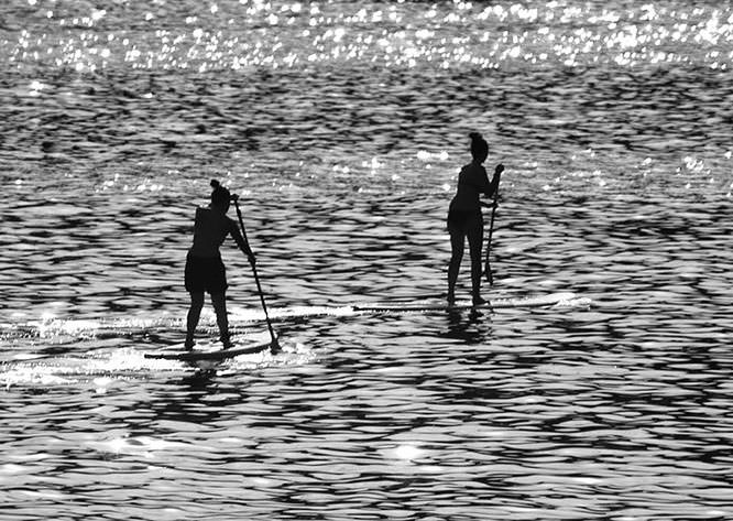 Paddling in Côte d'Azur