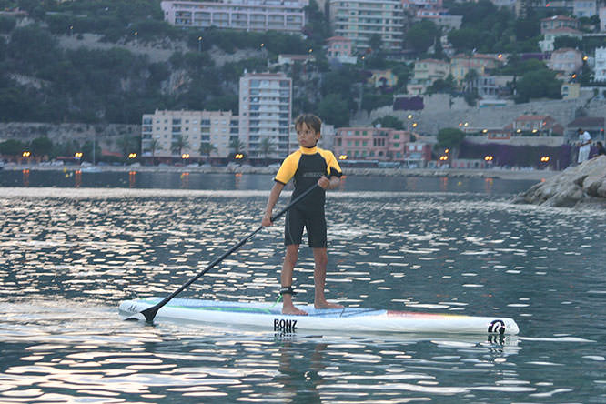 Paddling in Villefranche sur Mer