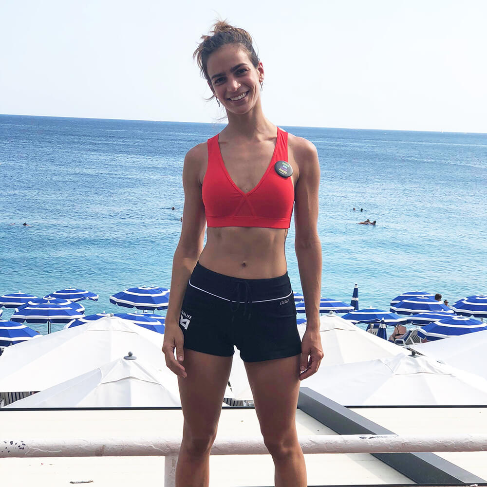 Estelle Fontaine weight loss program on the French Riviera
