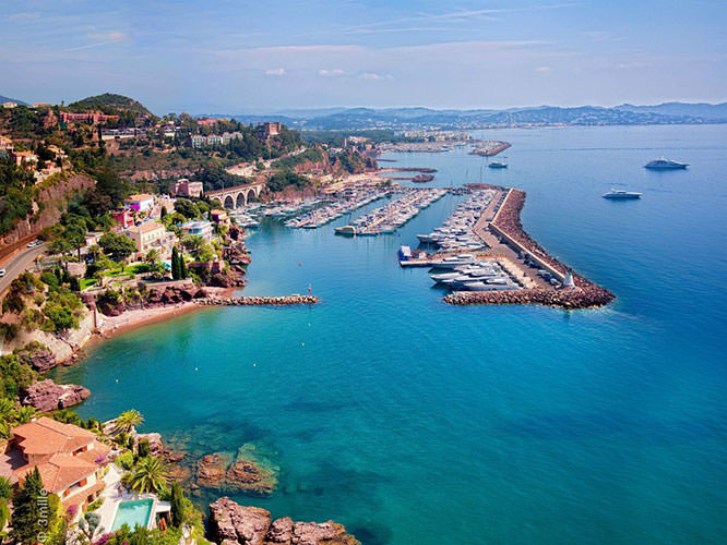 Port of Théoule sur Mer French Riviera