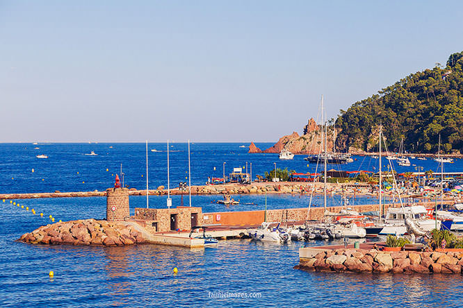 Port of Théoule sur Mer French Riviera