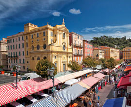 Nice bus map French Riviera