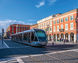 Tramway in Nice