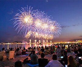 French Riviera Fireworks