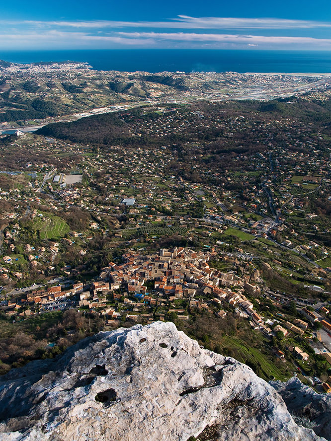 Baou de St Jeannet Alpes Maritimes