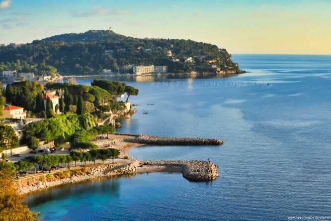 Plage de l'Ange Gardien in Villefranche-sur-Mer