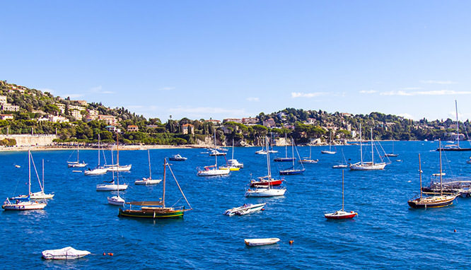 Villefranche-sur-Mer Bay sur Mer, French Riviera