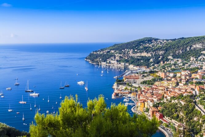 Villefranche-sur-Mer Bay sur Mer, French Riviera