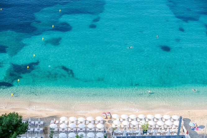 Plage des Marinières Villefranche-sur-mer