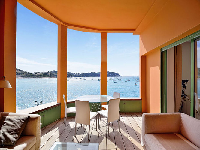 Sea view in Villefranche-sur-Mer French Riviera