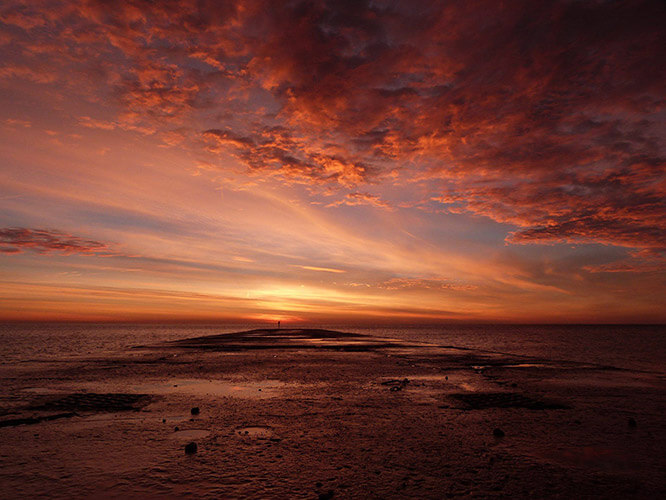 Villeneuve-Loubet sunset
