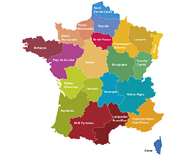 Les anciennes régions françaises